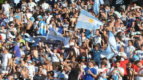 Afición argentina