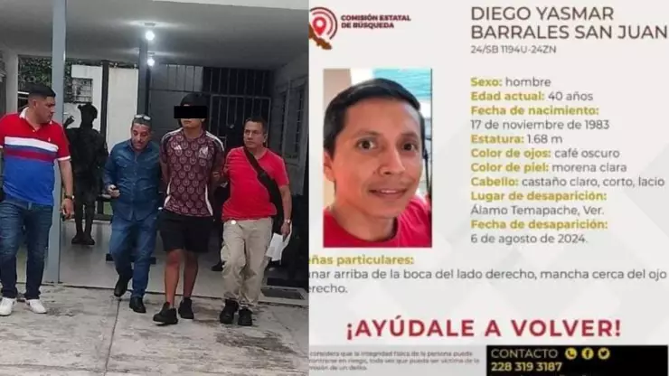 Alumnos detenidos por secuestro y homicidio a su profesor en Álamo, Veracruz