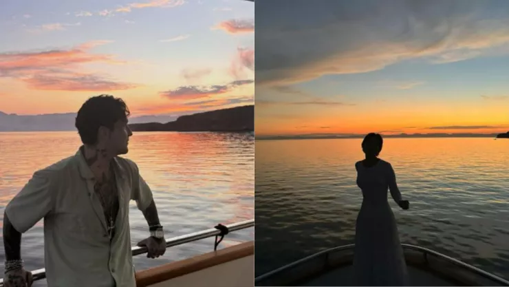 Fotos luna de miel Nodal y Ángela