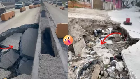 ¿Por qué se forman los baches y socavones en Tijuana en este 2025? (VIDEO)