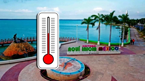 Chetumal_ Esta será la hora de más CALOR HOY 13 de octubre de 2025.jpg