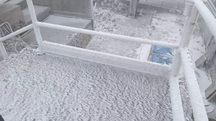 ¡Se viste de blanco! Registran cencellada y escarcha en el Cofre de Perote ¿Cuándo podría nevar?