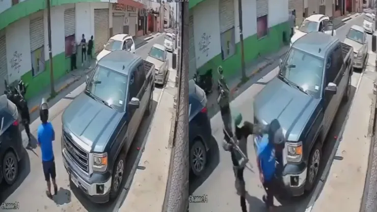 VIDEO_ Ejecutan a dueño de marisquería en Linares, Nuevo León