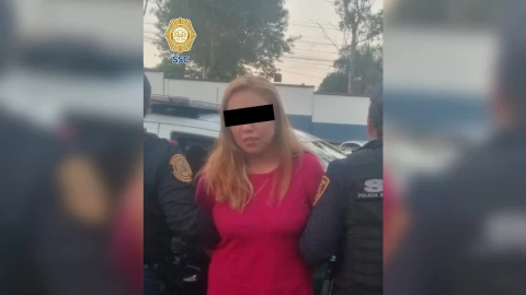 La presunta responsable de herir con una botella de vidrio a un hombre fue detenida.