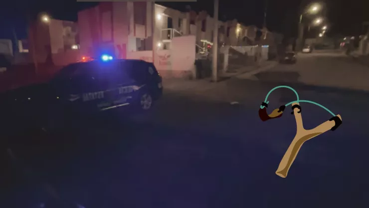 Hombres que disparaban en Paseos de San Antonio fueron corridos a pedradas por vecinos