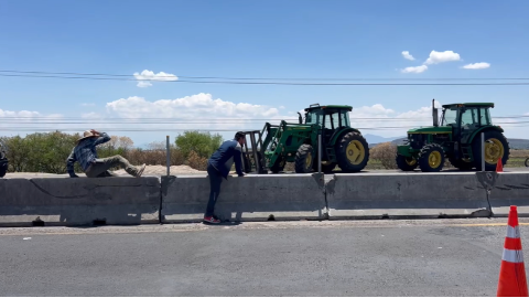 Estado de carreteras en Guanajuato por paro nacional