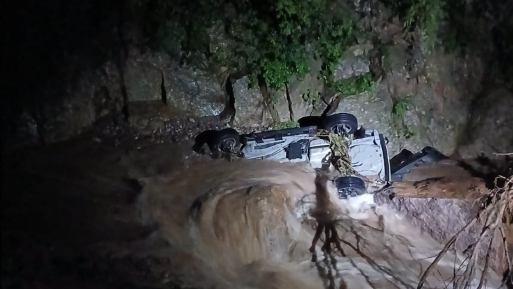 Accidente en Chínipas: mueren tres personas al intentar cruzar un vado