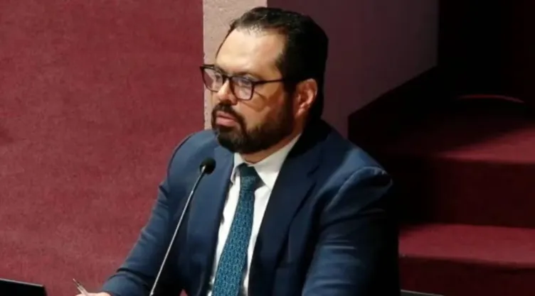 Miguel Santiago Reyes Hernández, secretario de Finanzas de Veracruz.