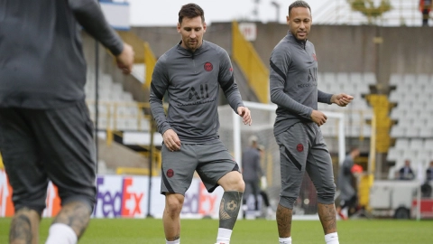 Messi y Neymar