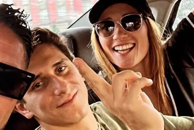 Mati Álvarez y Diego Balleza tuvieron un reencuentro lleno de amor y amistad