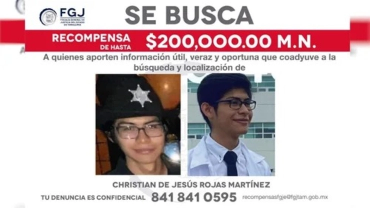 Fiscalía de Tamaulipas ofrece 200 mil pesos para encontrar al agresor de Melanie Madero