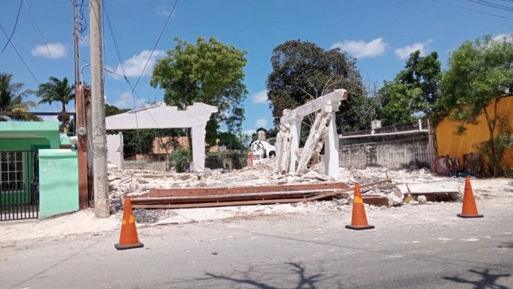 Así quedó la casa DERRUMBADA en San Antonio Cinta que dejó dos heridos: VIDEO