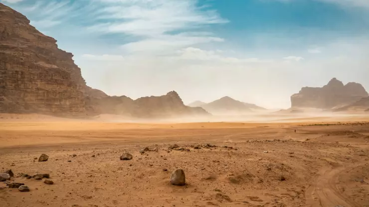 Así era antes el desierto del Sahara