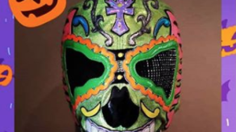 Lucha Azteca AAA Día de Muertos