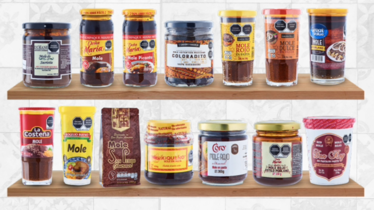 La mejor marca de mole según Profeco