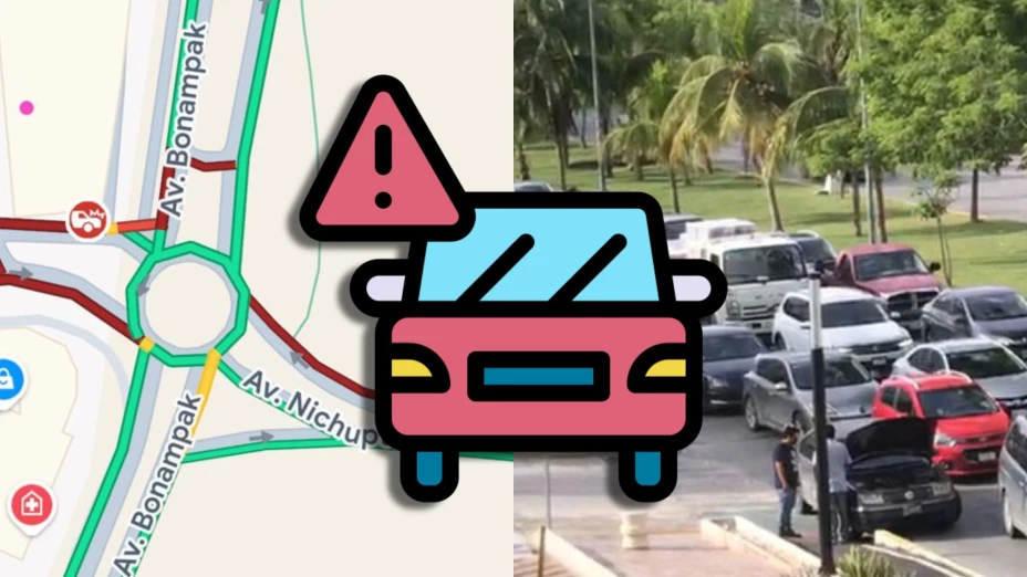 ¡ÚLTIMA HORA! Se registra tráfico PESADO en Av. Nichupté en Cancún HOY, 27 de noviembre de 2025: ¿Qué está pasando?