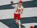 Patrick Mahomes ya fue interceptado dos veces en el Super Bowl 2025