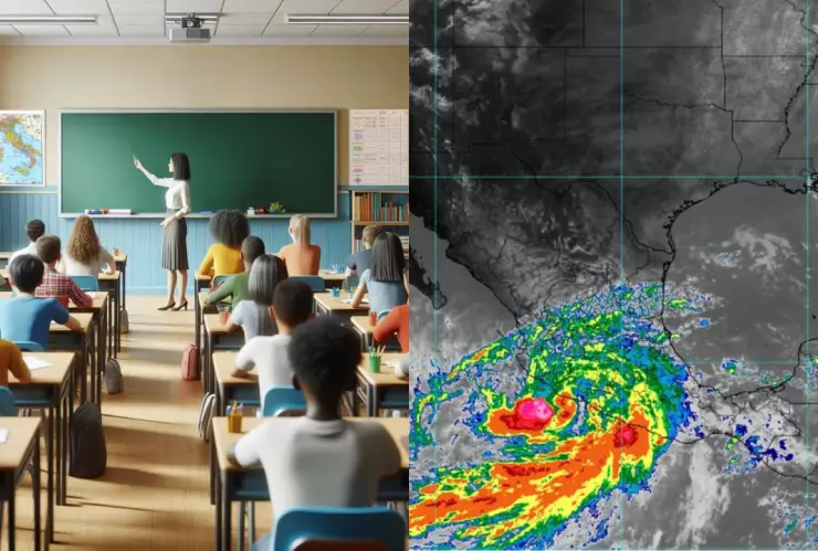 ¡OFICIAL! En estos estados suspenden clases por Huracán Helene y John