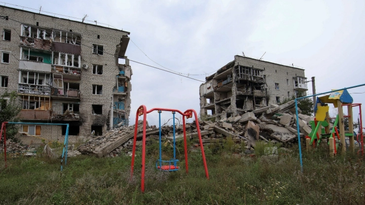 Encuentran fosa común en Ucrania