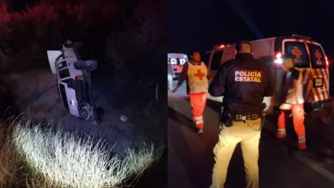 Mujer se accidenta y su perro se queda con ella