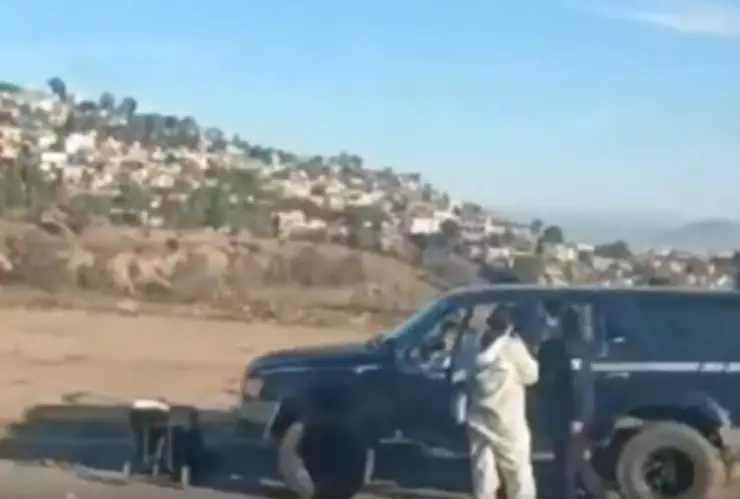 ejecutan persona en puente el panamericano