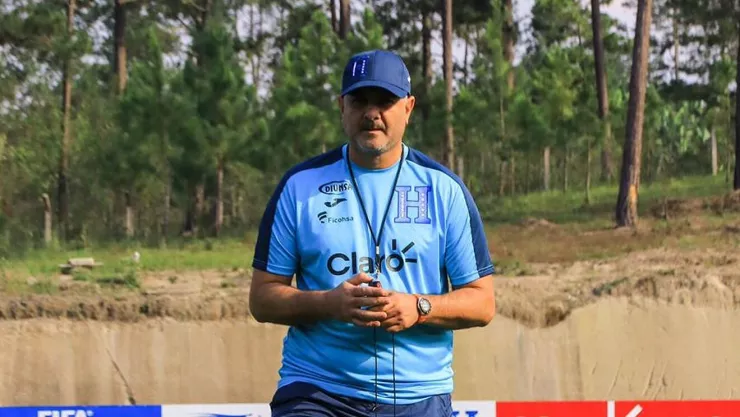 Diego Vázquez, técnico de Honduras