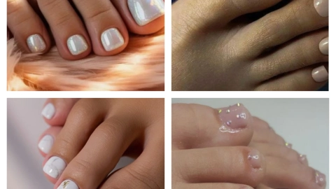 uñas de pies mujeres