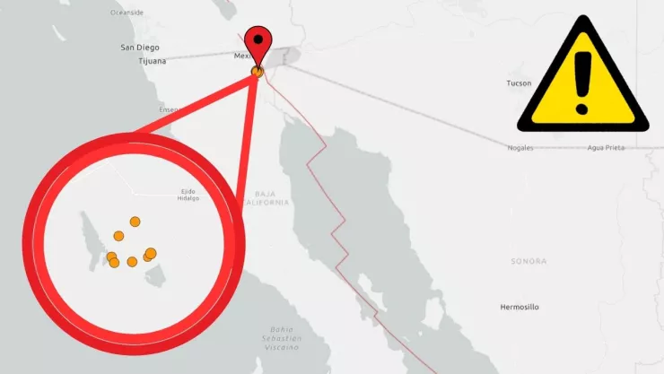 Sismo en el Valle de Mexicali hoy 11 de febrero de 2026