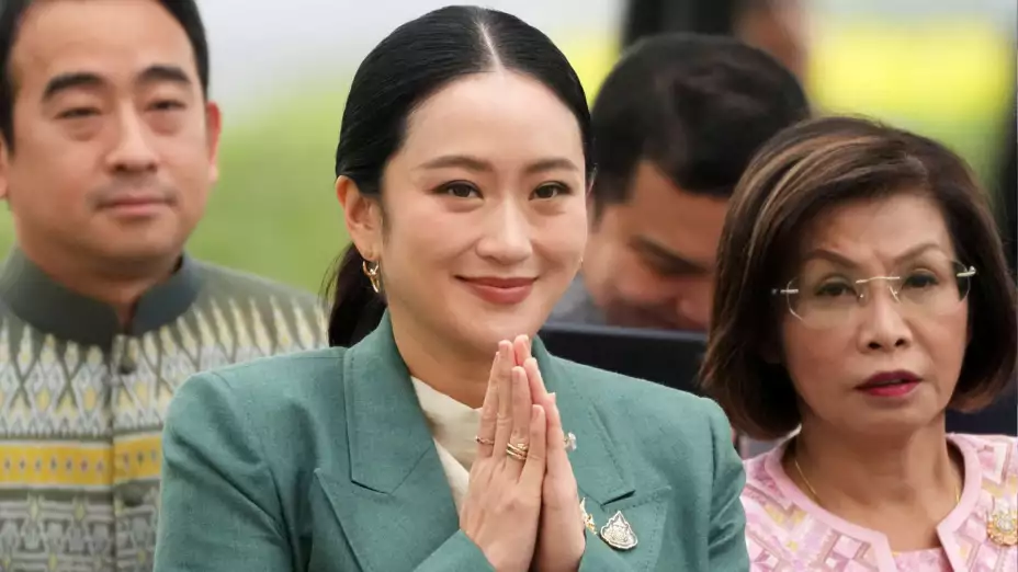 Paetongtarn Shinawatra, primera ministra de Tailandia.