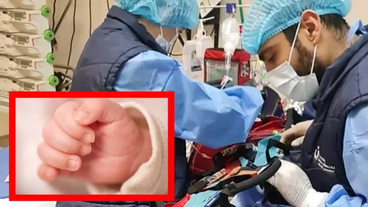 Bebé sufre quemaduras