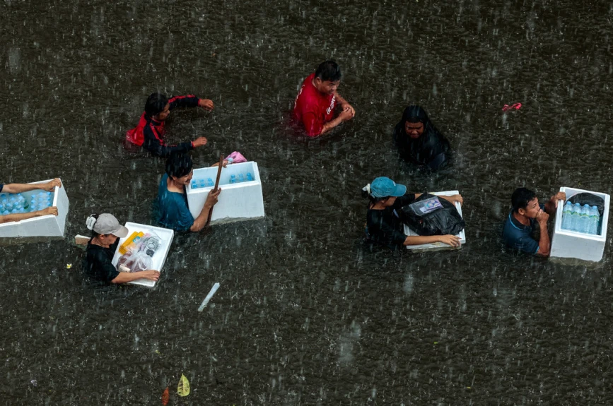 Inundaciones en Bangkok