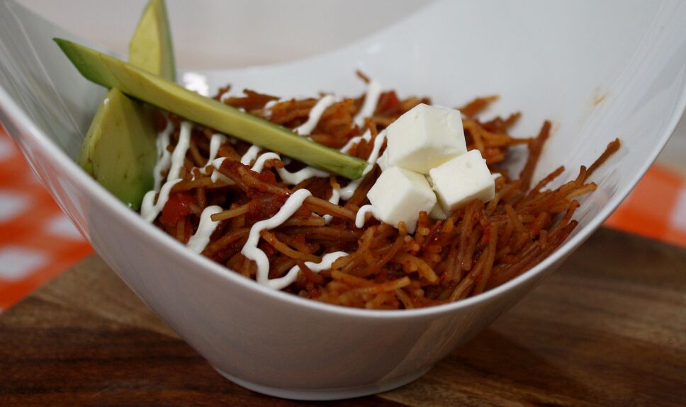 Fideos secos
