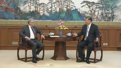 Bill Gates Xi Jiping
