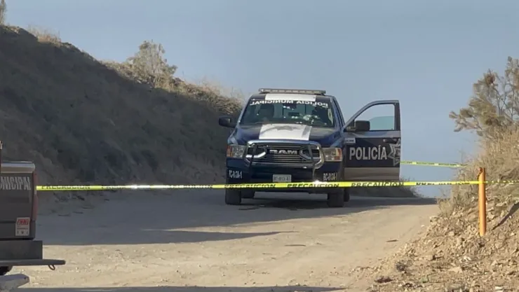 Patrulla de la policía en Tijuana