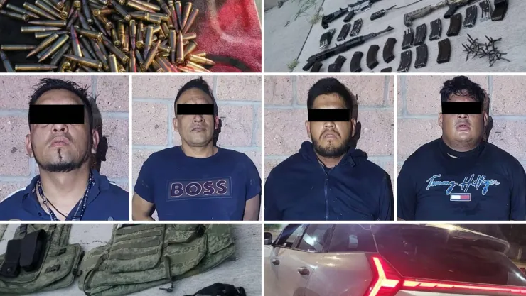 Detención grupo criminal León
