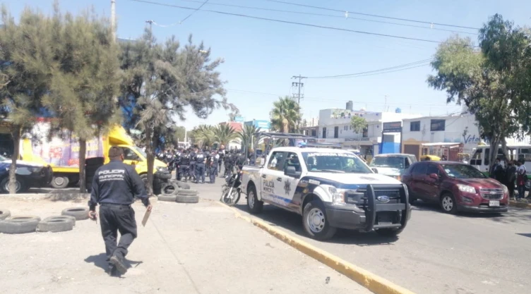Riña de choferes Nezahualcóyotl