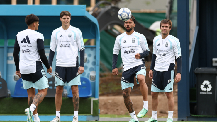 Entrenamiento Selección Argentina