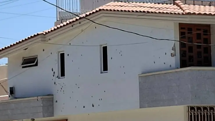 tiros vivienda Rubén Rocha Moya