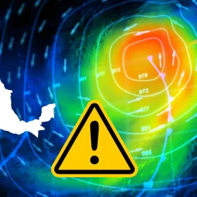 DANA está por llegar a México ¿a qué hora y qué estados golpeará?