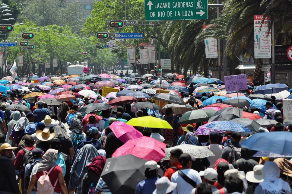 Este jueves habrá seis manifestaciones en la CDMX