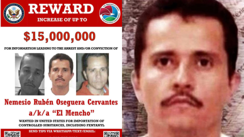 Recompensa por “El Mencho”