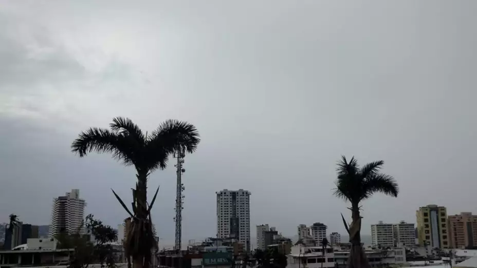 Lluvia en Acapulco