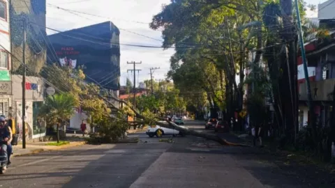Autoridades pidieron a la población extremar precauciones ante las condiciones climáticas