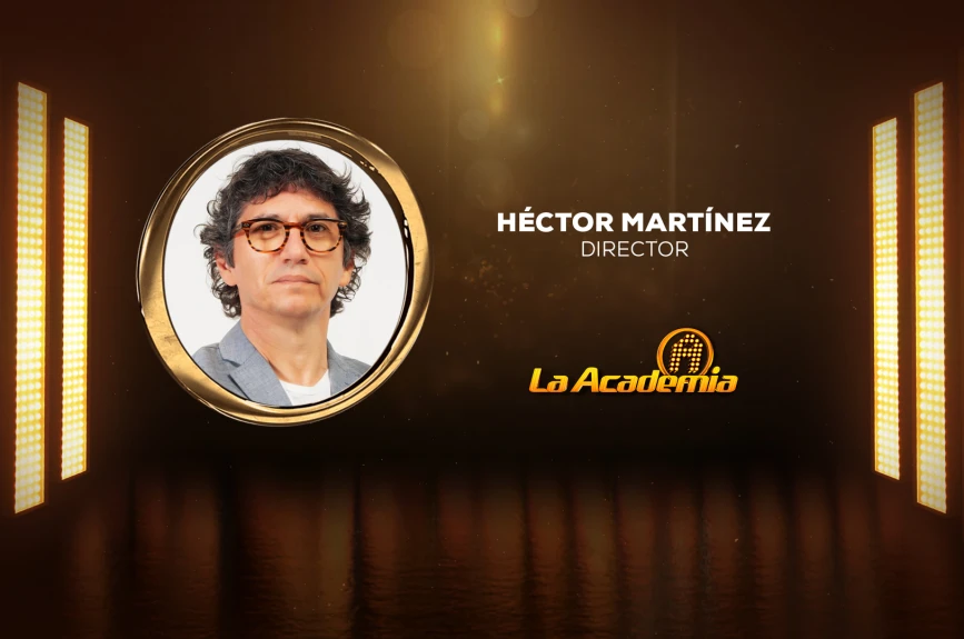 Héctor Martínez regresa como director de La Academia 2024 y es un experimentado productor musical conocido por su gran trayectoria en el descubrimiento y formación de artistas. El nuevo director tiene una regla principal para esta nueva generación: “Que quieran ser artistas y no famosos”.
