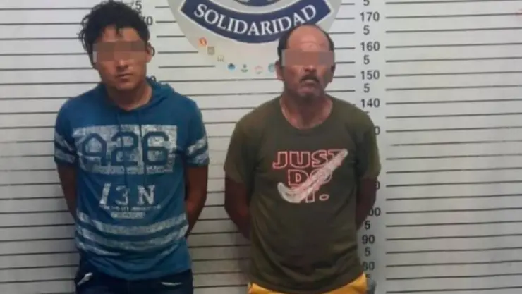 Detienen a dos hombres por el delito de robo en Solidaridad