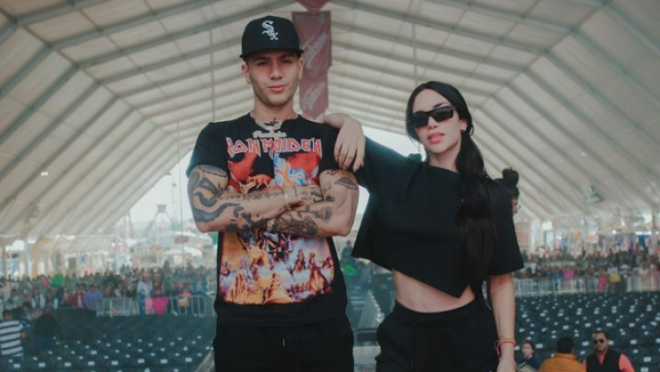 Juan de Dios y Kimberly Loaiza