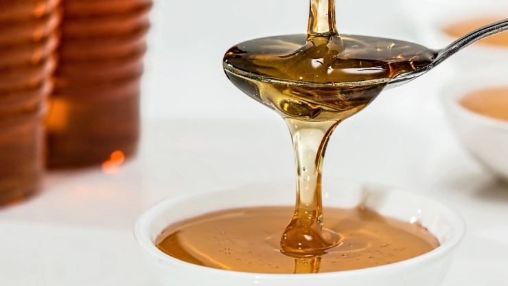 jarabe maple cucharada