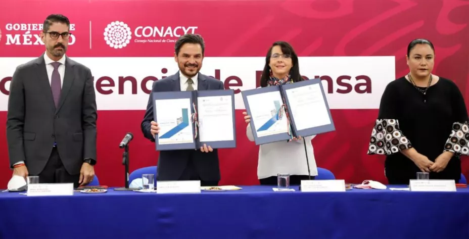 Firman convenio IMSS y Conacyt.jpg