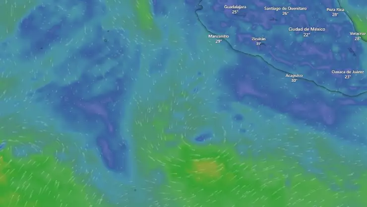 Se forma la depresión tropical 14 en el Pacífoco; revelan su ubicación