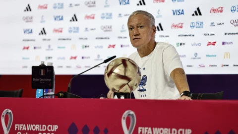 Didier Deschamps, técnico de la selección de Francia